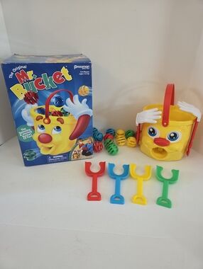 The Original Mr. Bucket Game 2017 Pressman Spinning Moving Buckets Of Fun Works